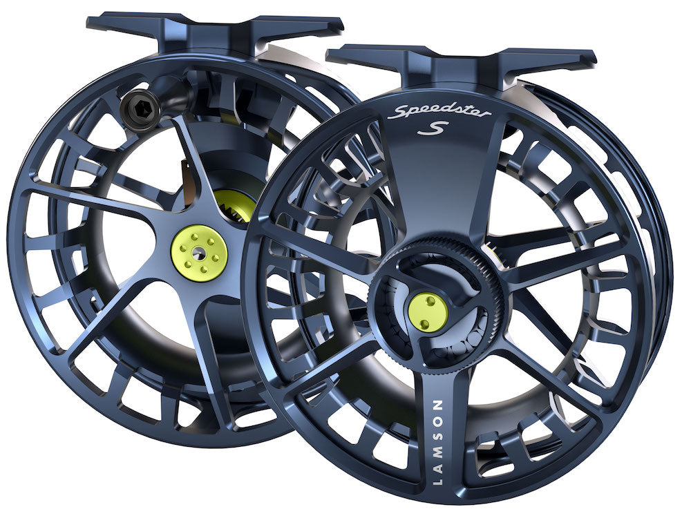 Lamson Speedster S Fly Reel in Battleship Gray - New!