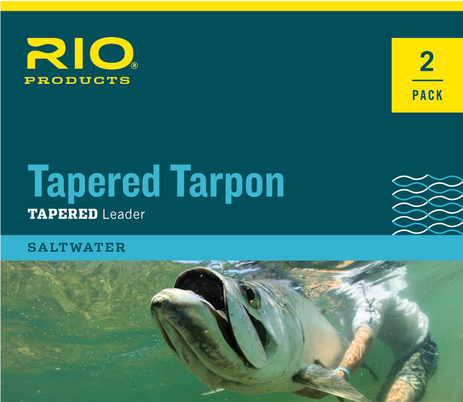 RIO Tapered Tarpon 12ft Leaders 2-Pack - NEW!