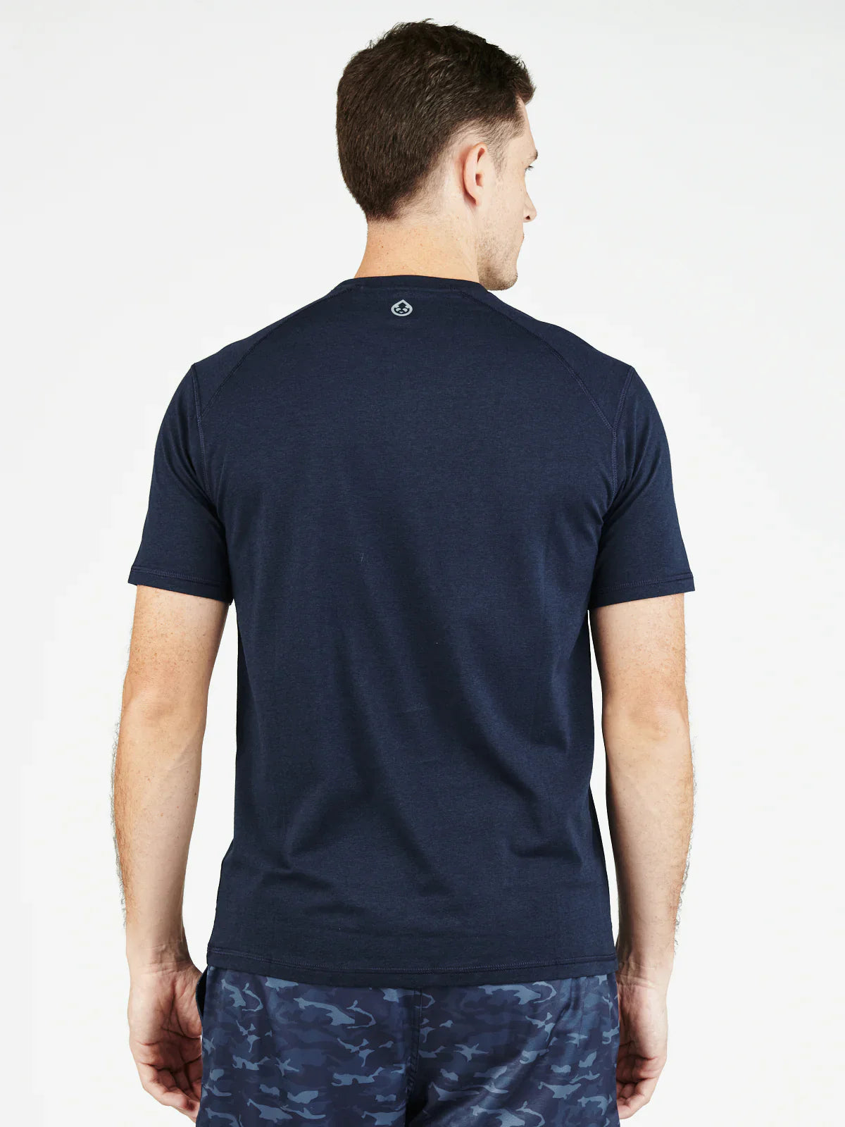 Tasc Carrollton Fitness T-Shirt in Classic Navy Blue - NEW!