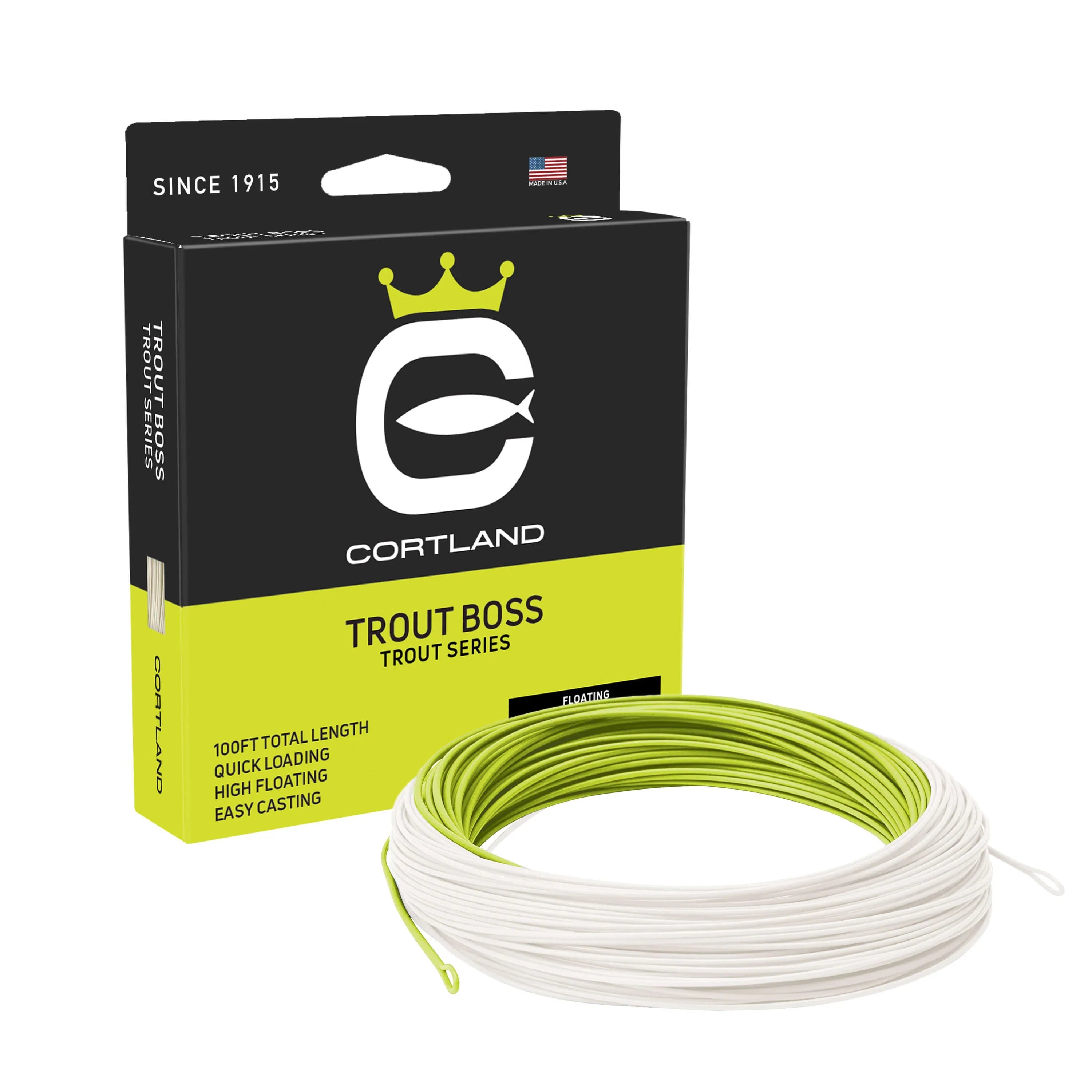 Cortland Trout Boss Fly Line - Trout Series Freshwater
