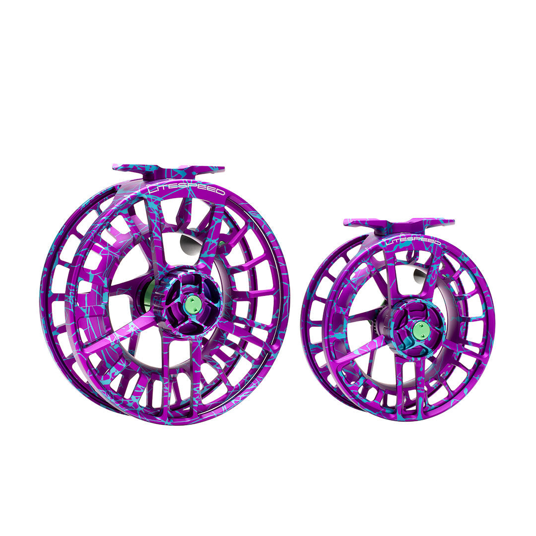 Lamson Litespeed F5 Purple "Wild Child" Special Edition Reels - New!