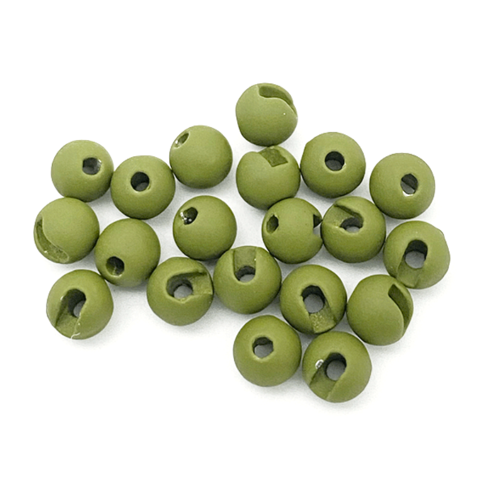 MFC Slotted Tungsten Beads Matte
