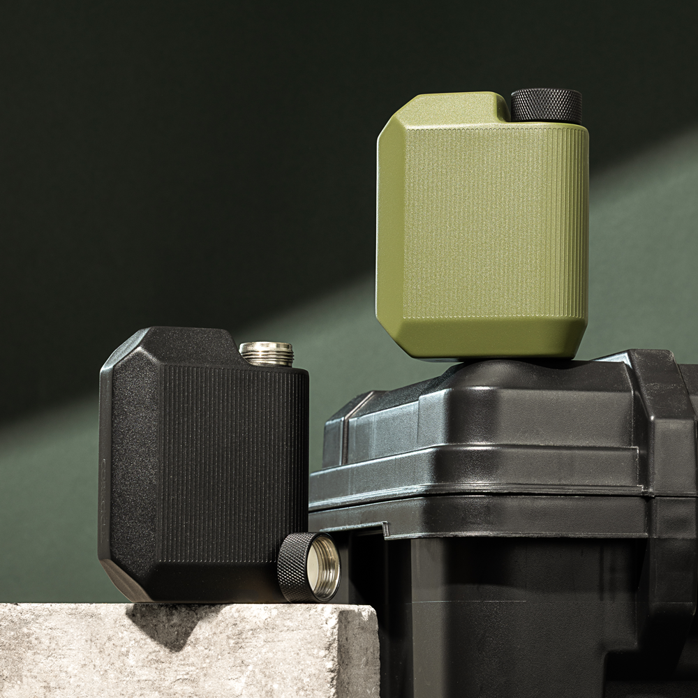 Flask - 9oz Rough Matte Olive