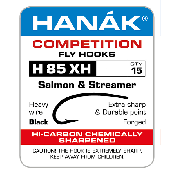 Hanak H 85 XH Salmon & Streamer Hooks - 15 pack