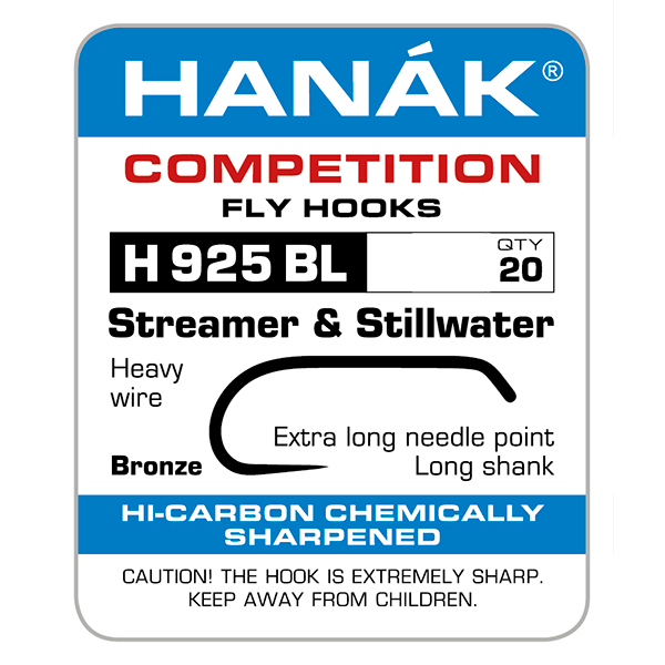 Hanak H 925BL Streamer & Stillwater Hook