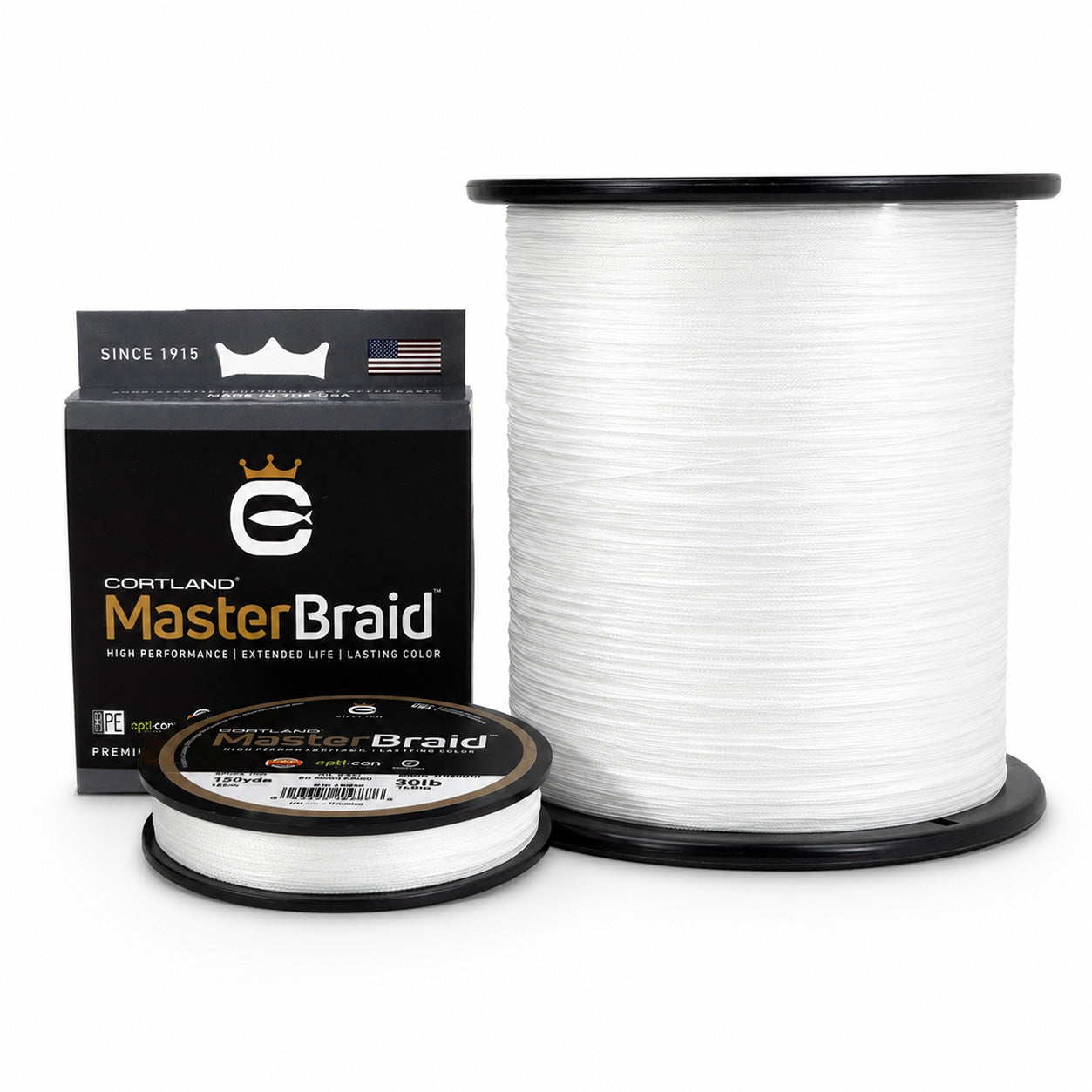 Cortland Master Braid - White