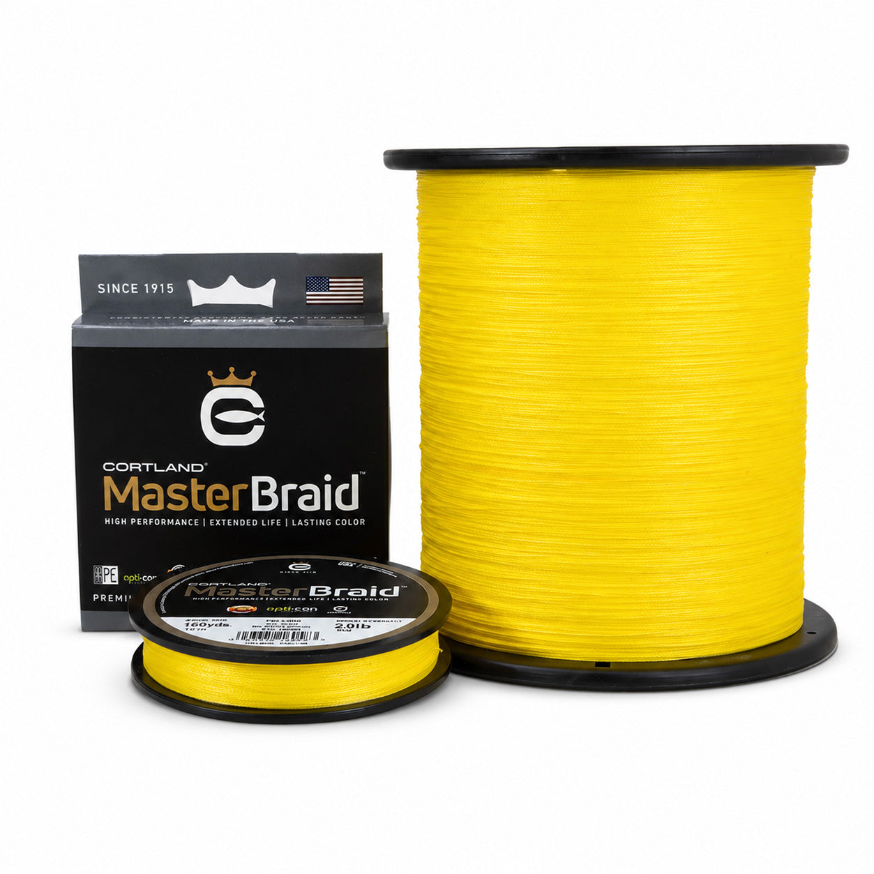 Cortland Master Braid - Yellow