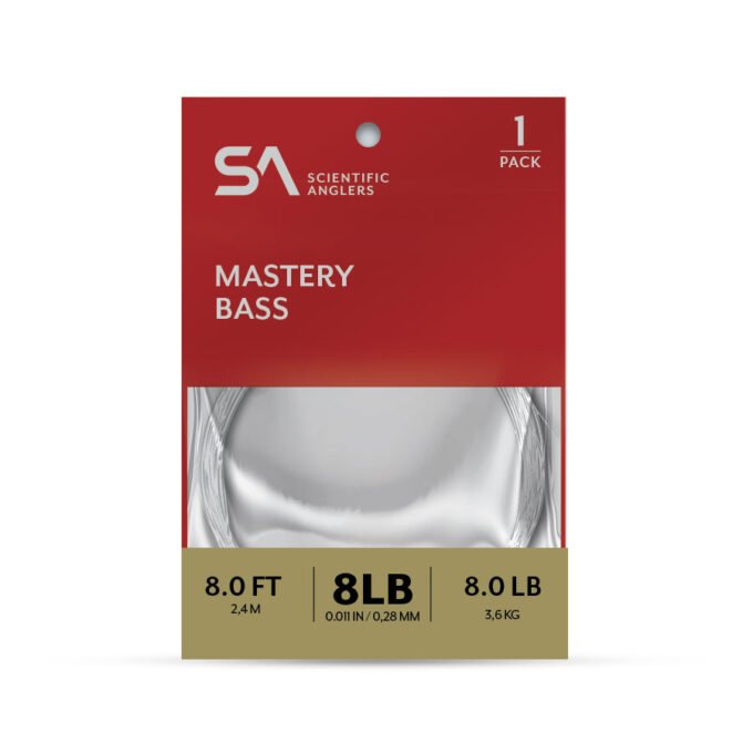 Scientific Anglers Mastery Bass Leader - 3 Pack