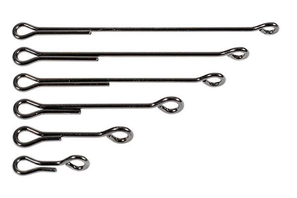 MFC Fly Shanks Closed Eye Off Set - Black Nickel