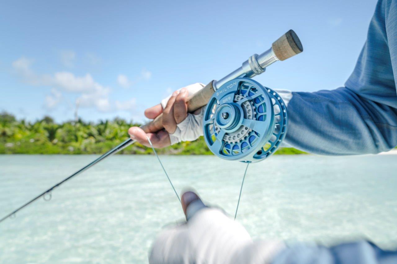 Shilton SR9 Reel Special Edition Red White & Blue