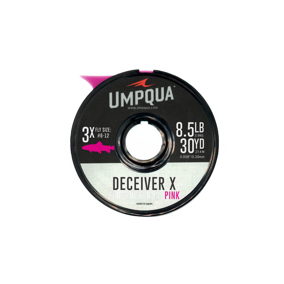 Umpqua Deceiver X Fluoro Tippet Pink - 30yd